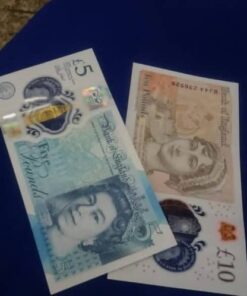 Buy Counterfeit £5 GBP Bills